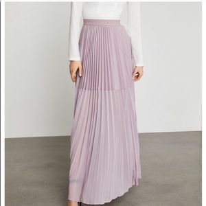 Bcbg Tisa pleated maxi skirt
